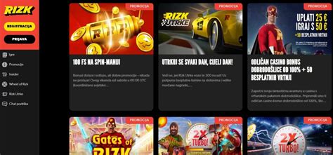 Rizk casino bonus dobodošlice i recenzija 